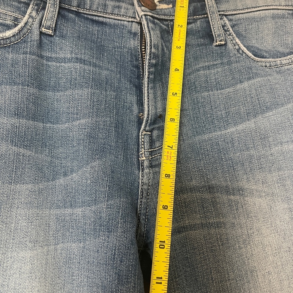 Current Elliot jeans straight leg medium wash